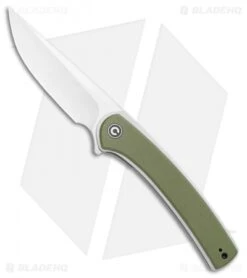 CIVIVI Asticus Liner Lock Knife OD Green G-10 (3.8" Satin) C2002A