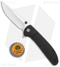CIVIVI Badlands Vagabond Folding Knife Black FRN (3.3" Satin) C2019D -Civivi Knives Shop CIVIVI Badlands Vagabond Black FRN Satin C2019D BHQ 120375 jr bottlecap