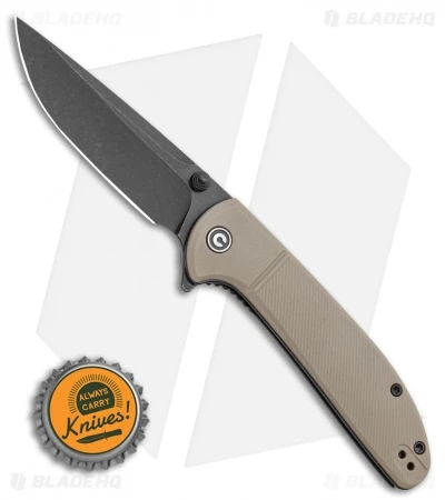 CIVIVI Badlands Vagabond Folding Knife Tan FRN (3.25" Black) C2019A 4 CIVIVI Badlands Vagabond Folding Knife Tan FRN (3.25" Black) C2019A - Image 4