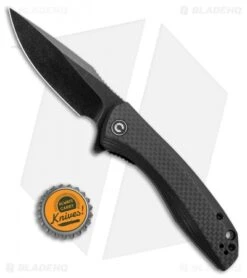 CIVIVI Baklash Flipper Liner Lock Knife G-10/CF (3.5" Black Stonewash) C801I 8 CIVIVI Baklash Flipper Liner Lock Knife G-10/CF (3.5" Black Stonewash) C801I -Civivi Knives Shop CIVIVI Baklash Flipper LL Black CF Black SW C801I BHQ 103161 jr bottlecap