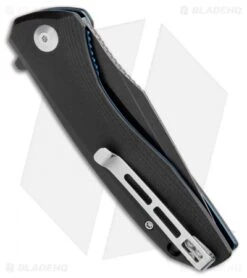 CIVIVI Baklash Flipper Liner Lock Knife Black G-10 (3.5" Black Stonewash) C801H -Civivi Knives Shop CIVIVI Baklash Flipper LL Black G 10 Black SW C801H BHQ 103160 jr side