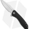 CIVIVI Baklash Flipper Liner Lock Knife Black G-10 (3.5" Satin) C801C