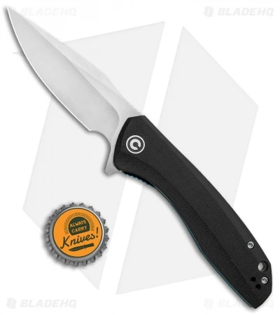 CIVIVI Baklash Flipper Liner Lock Knife Black G-10 (3.5" Satin) C801C 4 CIVIVI Baklash Flipper Liner Lock Knife Black G-10 (3.5" Satin) C801C - Image 4