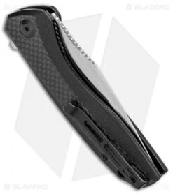 CIVIVI Baklash Flipper Liner Lock Knife G-10/Carbon Fiber (3.5" Satin) C801D 7 CIVIVI Baklash Flipper Liner Lock Knife G-10/Carbon Fiber (3.5" Satin) C801D -Civivi Knives Shop CIVIVI Baklash Flipper LL G 10 CF Satin C801D BHQ 99608 jr side