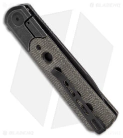 CIVIVI Banneret Frame Lock Knife Green Canvas Micarta/Steel (3.7" BW) C20040-1 6 CIVIVI Banneret Frame Lock Knife Green Canvas Micarta/Steel (3.7" BW) C20040-1 -Civivi Knives Shop CIVIVI Banneret FL Green Canvas Micarta Steel BW BHQ 174432 jr side