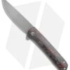CIVIVI Brad Zinker Bo Liner Lock Knife Red Carbon Fiber (2.9" Stonewash)