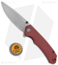 CIVIVI Brazen Drop Point Liner Lock Knife Red G-10 (3.5" Stonewash) C2102B 7 CIVIVI Brazen Drop Point Liner Lock Knife Red G-10 (3.5" Stonewash) C2102B -Civivi Knives Shop CIVIVI Brazen DP LL Red G 10 SW BHQ 120932 jr bottlecap