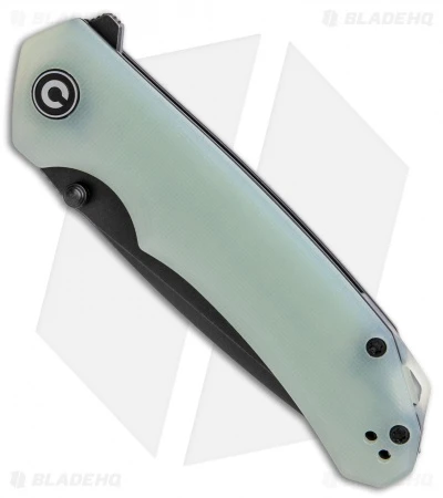 CIVIVI Brazen Tanto Liner Lock Knife Natural Jade G-10 (3.5" Black D2) C2023E 2 CIVIVI Brazen Tanto Liner Lock Knife Natural Jade G-10 (3.5" Black D2) C2023E - Image 2