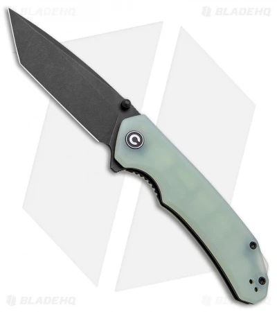 CIVIVI Brazen Tanto Liner Lock Knife Natural Jade G-10 (3.5" Black D2) C2023E 1 CIVIVI Brazen Tanto Liner Lock Knife Natural Jade G-10 (3.5" Black D2) C2023E