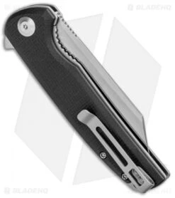 CIVIVI Brigand Liner Lock Knife Black G-10 (3.5" Satin D2) C909C -Civivi Knives Shop CIVIVI Brigand LL Black G 10 Satin C909C BHQ 101619 jr side