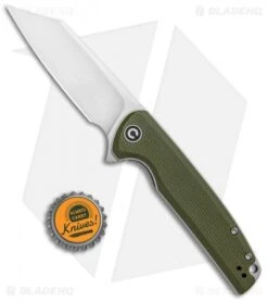 CIVIVI Brigand Liner Lock Knife OD Green G-10 (3.5" Satin D2) C909A 8 CIVIVI Brigand Liner Lock Knife OD Green G-10 (3.5" Satin D2) C909A -Civivi Knives Shop CIVIVI Brigand LL OD Green G 10 Satin C909A BHQ 101597 jr bottlecap