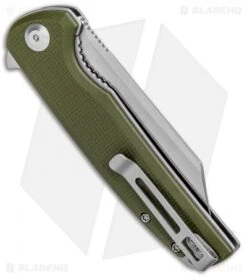 CIVIVI Brigand Liner Lock Knife OD Green G-10 (3.5" Satin D2) C909A 7 CIVIVI Brigand Liner Lock Knife OD Green G-10 (3.5" Satin D2) C909A -Civivi Knives Shop CIVIVI Brigand LL OD Green G 10 Satin C909A BHQ 101597 jr side