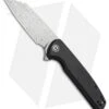 CIVIVI Brigand Liner Lock Knife Black G-10 (3.5" Damascus) C909DS