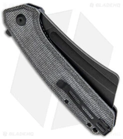 CIVIVI Bullmastiff Liner Lock Knife Dark Green Micarta (3.8" Black SW) C2006F -Civivi Knives Shop CIVIVI Bullmastiff LL Dark Green Micarta Black SW BHQ 141476 jr side 2