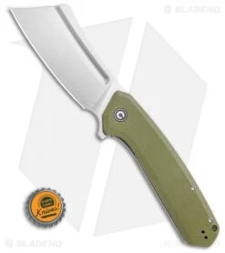 CIVIVI Bullmastiff Liner Lock Knife OD Green G-10 (3.8" Stonewash) C2006A 7 CIVIVI Bullmastiff Liner Lock Knife OD Green G-10 (3.8" Stonewash) C2006A -Civivi Knives Shop CIVIVI Bullmastiff Liner Lock Knife OD Green G 10 3.8in Stonewash C2006A BHQ 113195 LS Bottlecap