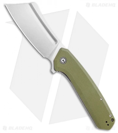 CIVIVI Bullmastiff Liner Lock Knife OD Green G-10 (3.8" Stonewash) C2006A 1 CIVIVI Bullmastiff Liner Lock Knife OD Green G-10 (3.8" Stonewash) C2006A