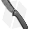 CIVIVI Bullmastiff Liner Lock Knife Twill Carbon Fiber (3.8" Black Damascus)
