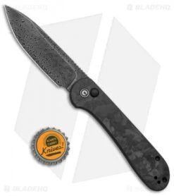 CIVIVI Elementum Button Lock Knife Black Shred CF (3.5" Damascus) 7 CIVIVI Elementum Button Lock Knife Black Shred CF (3.5" Damascus) -Civivi Knives Shop CIVIVI Button Lock Elementum Marble CF Damascus BHQ 134931 jr bottlecap