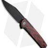 CIVIVI Cachet Frame Lock Knife Red & Black G-10 (2.34" Blackwashed) C20041C-1