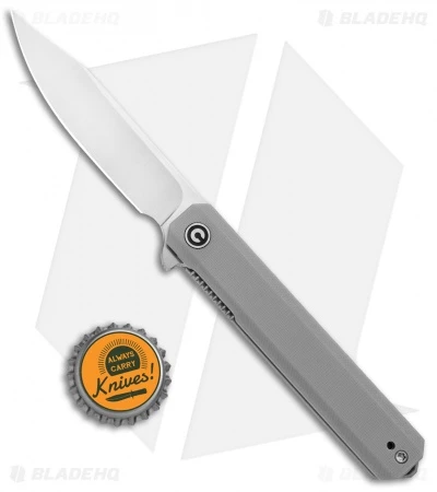CIVIVI Chronic Liner Lock Knife Gray G-10 (3.22" Satin) 4 CIVIVI Chronic Liner Lock Knife Gray G-10 (3.22" Satin) - Image 4