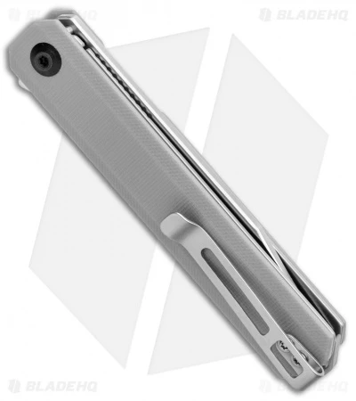 CIVIVI Chronic Liner Lock Knife Gray G-10 (3.22" Satin) 3 CIVIVI Chronic Liner Lock Knife Gray G-10 (3.22" Satin) - Image 3