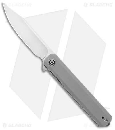 CIVIVI Chronic Liner Lock Knife Gray G-10 (3.22" Satin) 1 CIVIVI Chronic Liner Lock Knife Gray G-10 (3.22" Satin)
