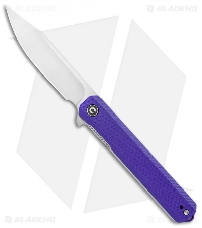 CIVIVI Chronic Liner Lock Knife Purple G-10 (3.22" Satin) C917D 1 CIVIVI Chronic Liner Lock Knife Purple G-10 (3.22" Satin) C917D