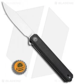 CIVIVI Chronic Liner Lock Knife Black G-10 (3.22" Satin) -Civivi Knives Shop CIVIVI Chronic Liner Lock Knife Black G 10 Satin BHQ 105675 kp bottle cap