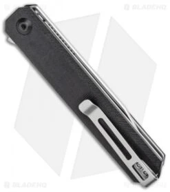 CIVIVI Chronic Liner Lock Knife Black G-10 (3.22" Satin) -Civivi Knives Shop CIVIVI Chronic Liner Lock Knife Black G 10 Satin BHQ 105675 kp jr side