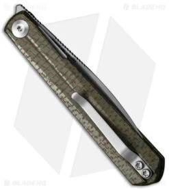 Civivi Knives Shop -Civivi Knives Shop CIVIVI Clavi LL Green Burlap Micarta BB BHQ 175655 jr side