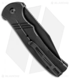 CIVIVI Cogent Button Lock Flipper Knife Black G-10 (3.5" Black) C20038D-1 -Civivi Knives Shop CIVIVI Cogent Button Lock Fipper Black G 10 Black C20038D 1 BHQ 137734 jr side