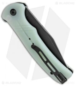 CIVIVI Cogent Button Lock Flipper Knife Natural Jade G-10 (3.5" Black) C20038D-3 -Civivi Knives Shop CIVIVI Cogent Button Lock Fipper Jade G 10 Black C20038D 3 BHQ 137736 jr side