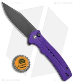 CIVIVI Cogent Button Lock Flipper Knife Purple G-10 (3.5" Black) C20038D-2 -Civivi Knives Shop CIVIVI Cogent Button Lock Fipper Purple G 10 Black C20038D 2 BHQ 137735 jr bottlecap