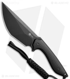 CIVIVI Concept 22 Fixed Blade Knife Black G-10 (4.8" Black) C21047-1