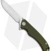 CIVIVI Courser Flipper Liner Lock Knife OD Green G-10 (3.4" Satin) C804A
