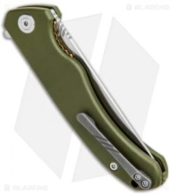 CIVIVI Courser Flipper Liner Lock Knife OD Green G-10 (3.4" Satin) C804A 7 CIVIVI Courser Flipper Liner Lock Knife OD Green G-10 (3.4" Satin) C804A -Civivi Knives Shop CIVIVI Courser Flipper LL OD Green G 10 Satin BHQ 89923 jr side