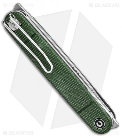 CIVIVI Crit Liner Lock Knife Multi-Tool Green Micarta (3.2" SW) 3 CIVIVI Crit Liner Lock Knife Multi-Tool Green Micarta (3.2" SW) - Image 3