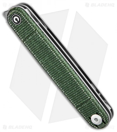 CIVIVI Crit Liner Lock Knife Multi-Tool Green Micarta (3.2" SW) 2 CIVIVI Crit Liner Lock Knife Multi-Tool Green Micarta (3.2" SW) - Image 2