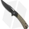 CIVIVI Dogma Liner Lock Knife Brass (3.5" Black Stonewash) C2005E