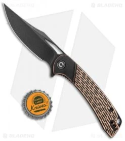 CIVIVI Dogma Liner Lock Knife Copper (3.5" Black Stonewash) C2005F 7 CIVIVI Dogma Liner Lock Knife Copper (3.5" Black Stonewash) C2005F -Civivi Knives Shop CIVIVI Dogma LL Copper Black SW BHQ 113204 jr bottlecap