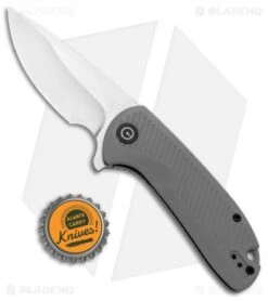 CIVIVI Durus Liner Lock Knife Gray G-10 (3" Satin) C906A 9 CIVIVI Durus Liner Lock Knife Gray G-10 (3" Satin) C906A -Civivi Knives Shop CIVIVI Durus LL Gray G 10 Satin C906A BHQ 98860 jr bottlecap