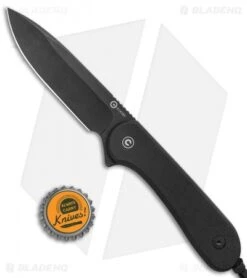 CIVIVI Elementum Fixed Blade Knife Flat Black G-10 (4" Black SW) -Civivi Knives Shop CIVIVI Elementum Fixed Blade Black G 10 Black C2105A BHQ 120920 jr bottlecap