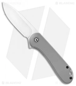 CIVIVI Elementum Liner Lock Knife Gray G-10 (2.9" Satin D2) C907B