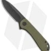 CIVIVI Elementum Liner Lock Knife Green Micarta (2.9" Black SW S35VN)