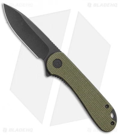CIVIVI Elementum Liner Lock Knife Green Micarta (2.9" Black SW S35VN) 1 CIVIVI Elementum Liner Lock Knife Green Micarta (2.9" Black SW S35VN)