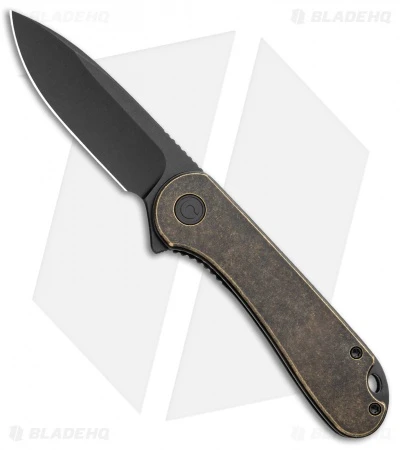 CIVIVI Elementum Liner Lock Knife Brass (2.9" Black Stonewash) 1 CIVIVI Elementum Liner Lock Knife Brass (2.9" Black Stonewash)