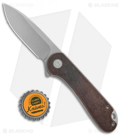 CIVIVI Elementum Liner Lock Knife Copper (2.9" Stonewash) 4 CIVIVI Elementum Liner Lock Knife Copper (2.9" Stonewash) - Image 4