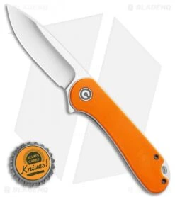 CIVIVI Elementum Liner Lock Knife Orange G-10 (2.9" Satin D2) C907R 7 CIVIVI Elementum Liner Lock Knife Orange G-10 (2.9" Satin D2) C907R -Civivi Knives Shop CIVIVI Elementum Liner Lock Knife Orange G 10 2.9 Satin D2 C907R BHQ 114182 LS Bottlecap