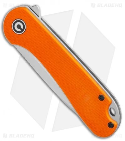 CIVIVI Elementum Liner Lock Knife Orange G-10 (2.9" Satin D2) C907R 2 CIVIVI Elementum Liner Lock Knife Orange G-10 (2.9" Satin D2) C907R - Image 2