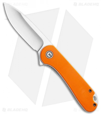 CIVIVI Elementum Liner Lock Knife Orange G-10 (2.9" Satin D2) C907R 1 CIVIVI Elementum Liner Lock Knife Orange G-10 (2.9" Satin D2) C907R
